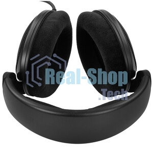 Проводные наушники Sennheiser HD 400 PRO черный, полноразмерные, Jack 3.5/6.3 мм