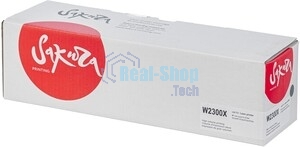 Картридж Sakura W2300X для принтера HP Color LaserJet Pro 4203dn/4203dw/4303dw/4303fdn/4303fdw, черный, 7500к.