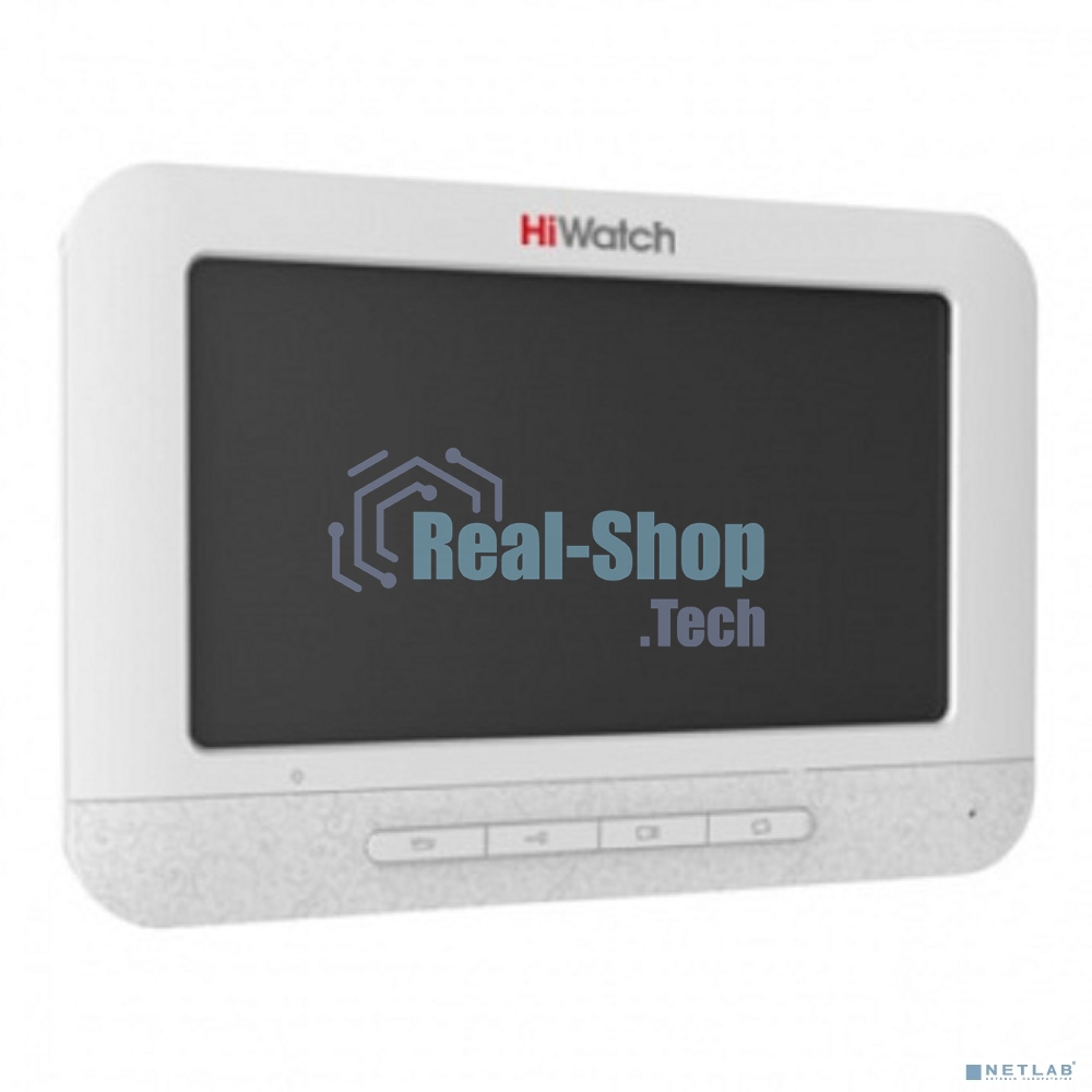 Видеодомофон HiWatch DS-D100MF серебристый