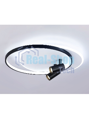 Светильник Ambrella light FL51392/1+2 WH/BK белый/черный 3000K-6400K 65W 560*480*120 (ПДУ РАДИО 2.4G)