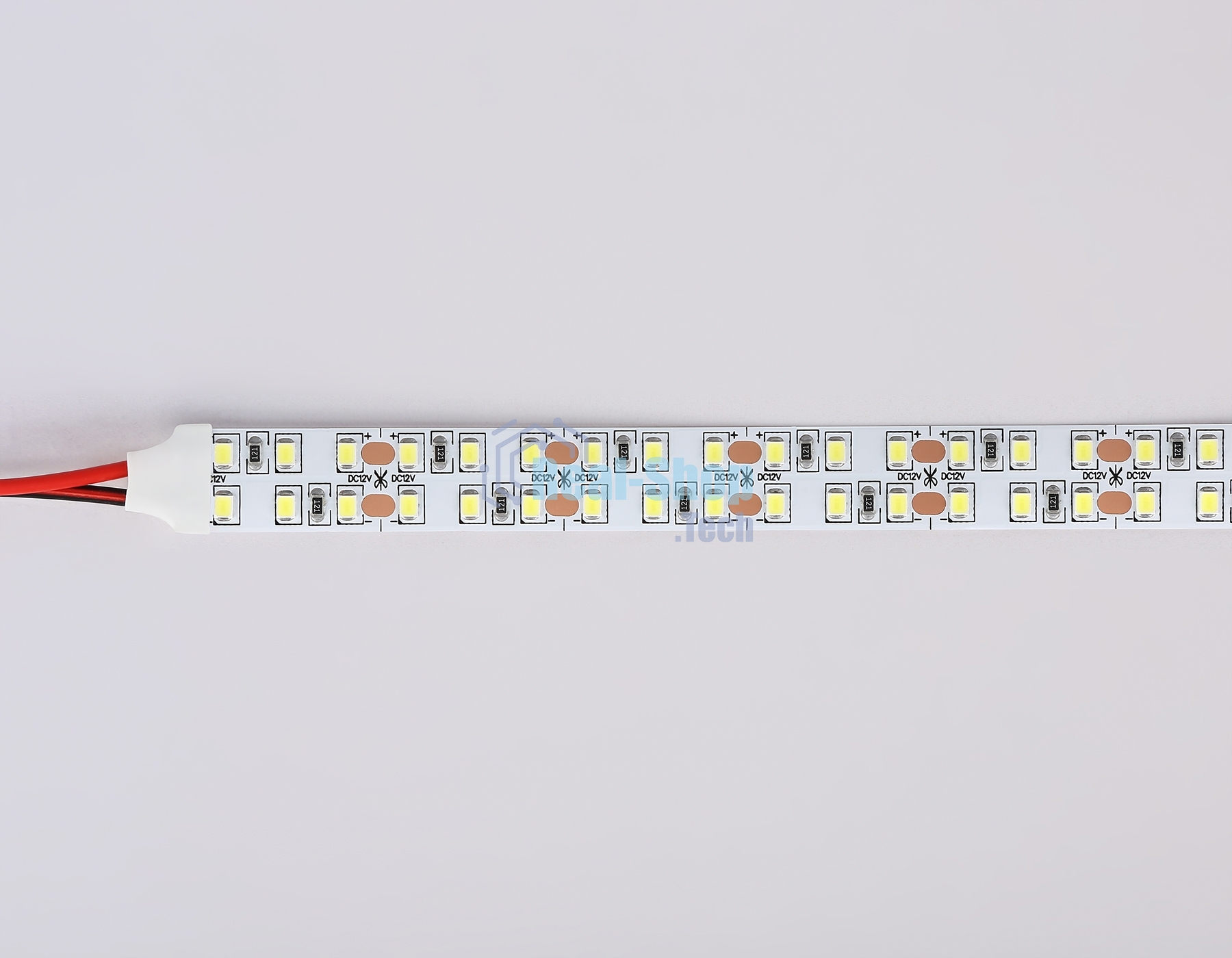 Светодиодная лента Ambrella light GS1703 2835 240Led/ 24W m/ 12V IP20 6500K/ 5000*10*1.2mm (2 конт.)