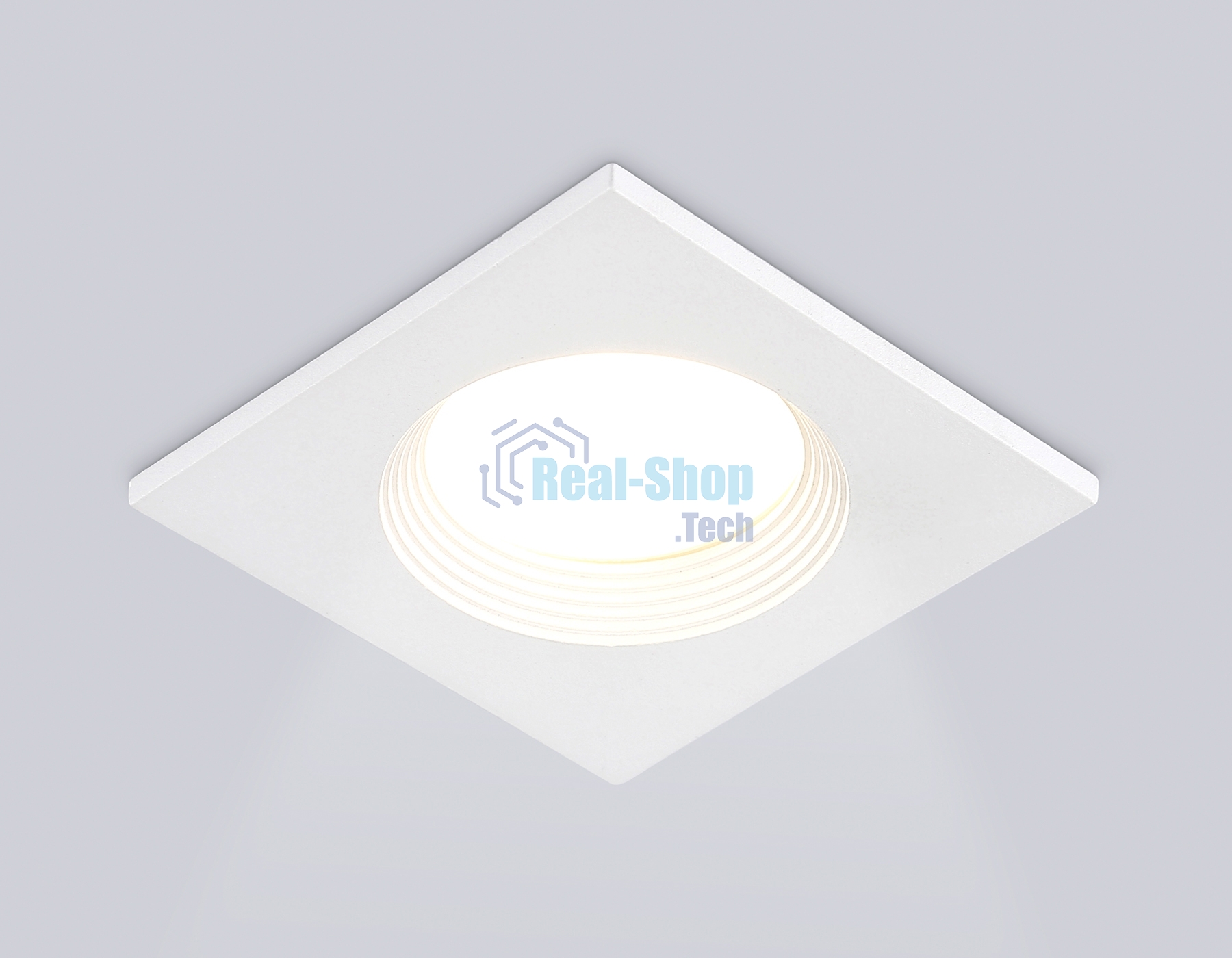 Встраиваемый точечный светильник Ambrella light TN102817 WH белый GU5.3 78*78*28