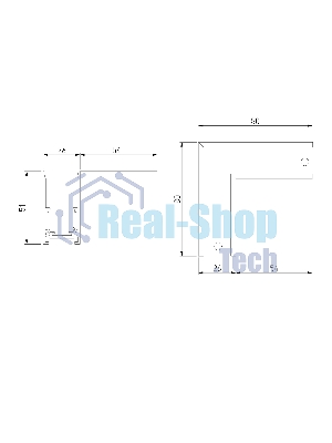 Slim Magnetic Коннектор угловой для накладного шинопровода белый 85090/11