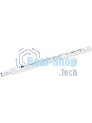 Лампа светодиодная ECO T8 10Вт линейная 230В 6500К G13 IEK LLE-T8-10-230-65-G13
