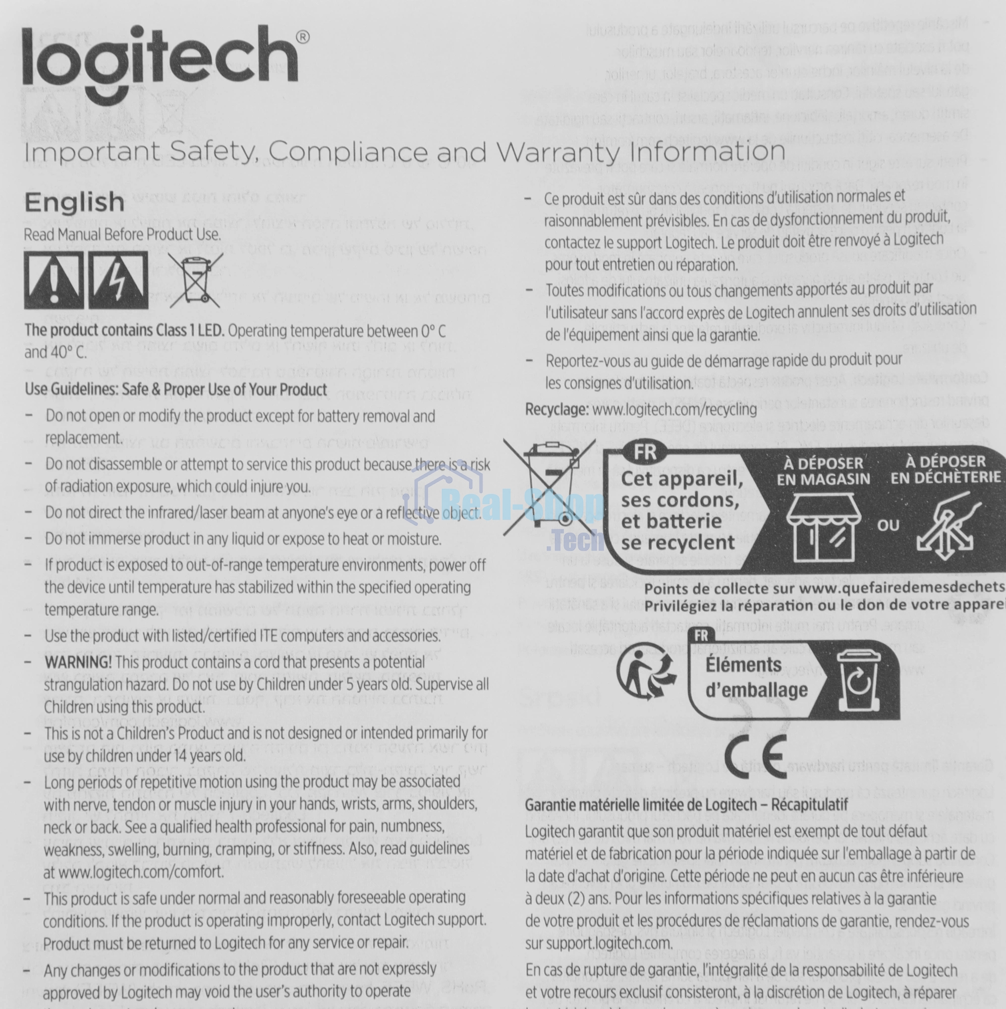 Мышь проводная Logitech M100 белый, 1000 dpi, USB, кнопки - 3