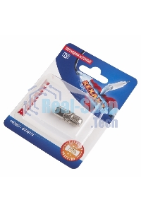 Переходник антенный, (гнездо F - штекер TV), (1 шт.) Rexant