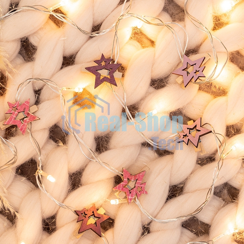 Деревянные прищепки Neon-night 