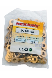 Наконечник кольцевой Rexant, ø6.2 мм, 0.5-0.8 мм² (НК 6-0,5-0,8)