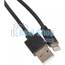 Кабель USB (m)-Lightning (m) 2м черный