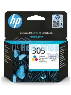 Картридж струйный HP 305 3YM60AE многоцветный (100 стр.) (2мл) для HP DJ 2320/2710/2720