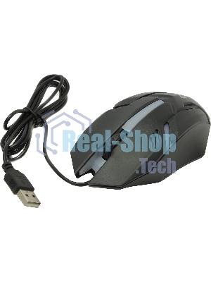 Мышь проводная Defender Cyber MB-560L черный, 1200 dpi, USB, кнопки - 3
