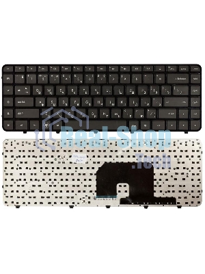 Клавиатура для ноутбука HP Pavilion DV6-3000 черная с рамкой