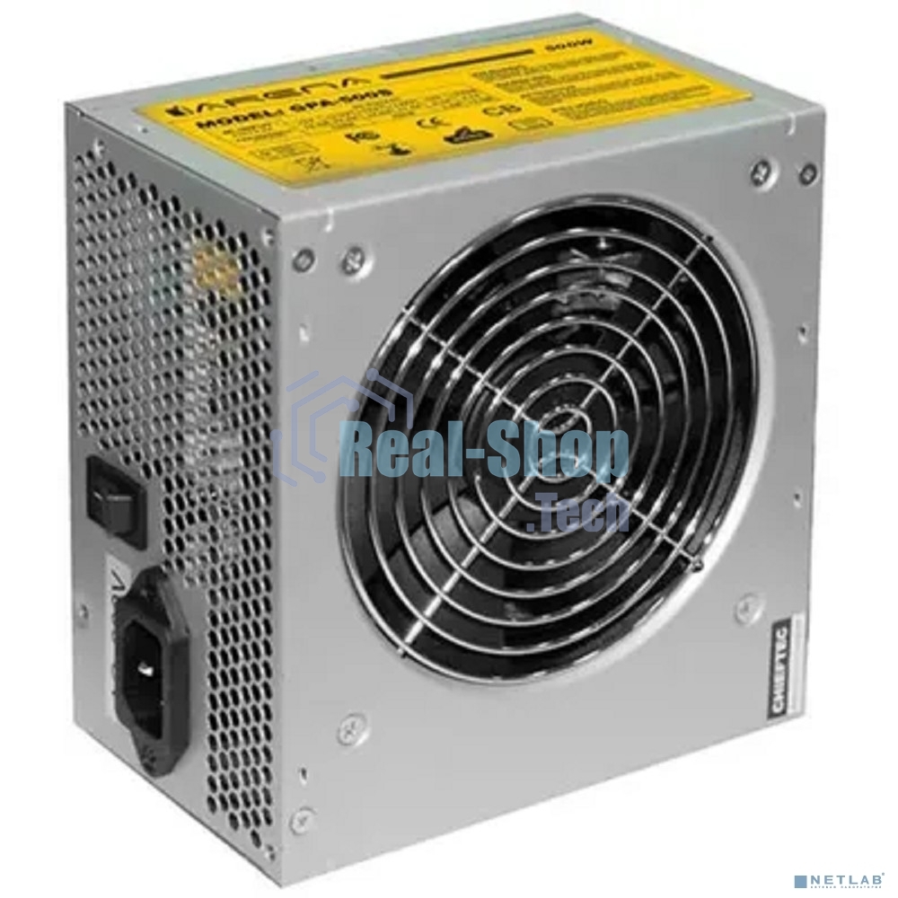 Блок питания Chieftec GPA-600S, 600Вт, 120мм, серый