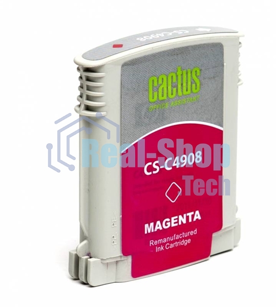 Картридж струйный Cactus CS-C4908 №940 пурпурный (30 мл) для HP OfficeJet PRO 8000/8500