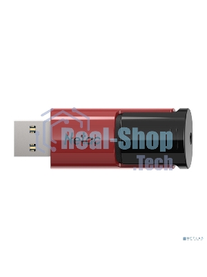 Флешка USB Netac U182 (NT03U182N-032G-32RE), 32Gb, USB 3.0, R/W 70/30, красный/черный