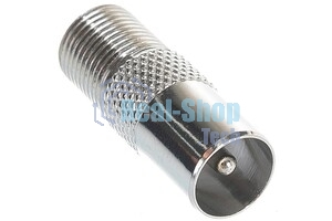Переходник Cablexpert APL-FTVM-01, F (мама)/TV (папа), блистер