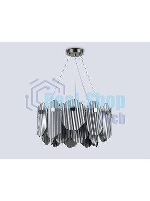 Светильник Ambrella light LH31201/6 SN/SM сатин никель/дымчатый E14*6 max 40W D510*270