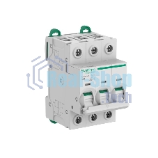 Выключатель автоматический Systeme9 B 16A 3П 6kA 400В (кратно 1)