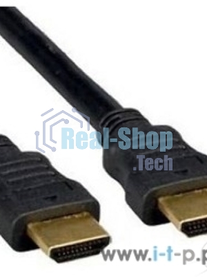 Кабель Cablexpert HDMI CC-HDMI4F-6, 19M/19M, v2.0, медь, позол.разъемы, экран, плоский кабель, 1.8м, черный, пакет