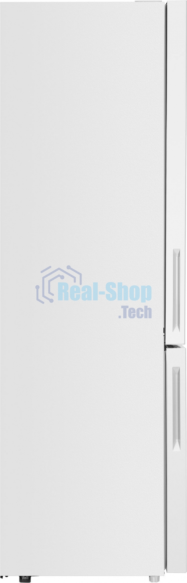 Холодильник Maunfeld MFF200NFW белый глянц. двухкамерный 271/106л морозилка снизу