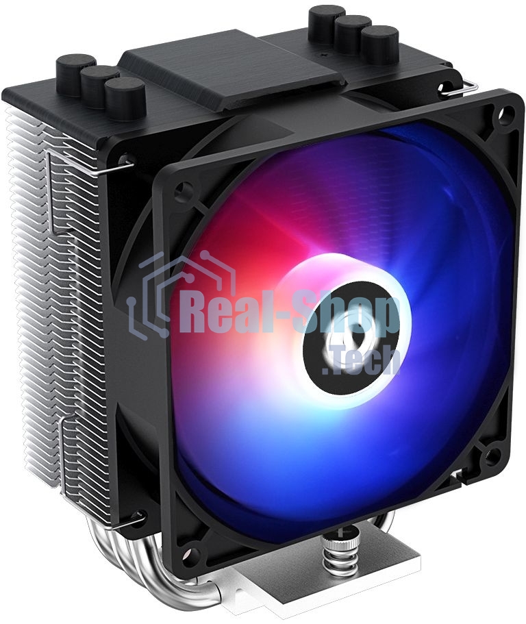 Кулер ID-COOLING SE-903-XT черный 92мм алюминий/медь 2200rpm 26db 4-pin 130w 123мм