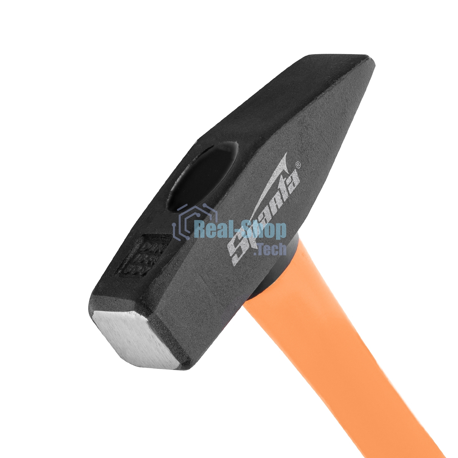 Молоток слесарный Sparta 800 г фибергласовая обрезиненная рукоятка