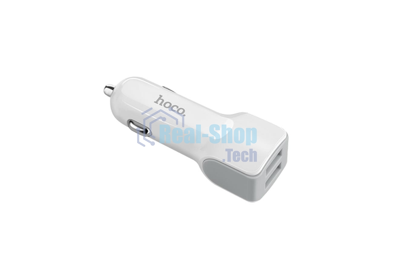 Авто ЗУ/HOCO HC-78005 Z23/2 USB/Выход: 12W/белый