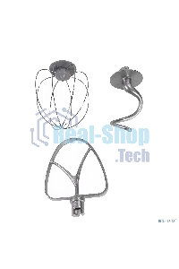 Миксер Galaxy Line GL 2230, белый, планетарный, 700 Вт, 12 скоростей