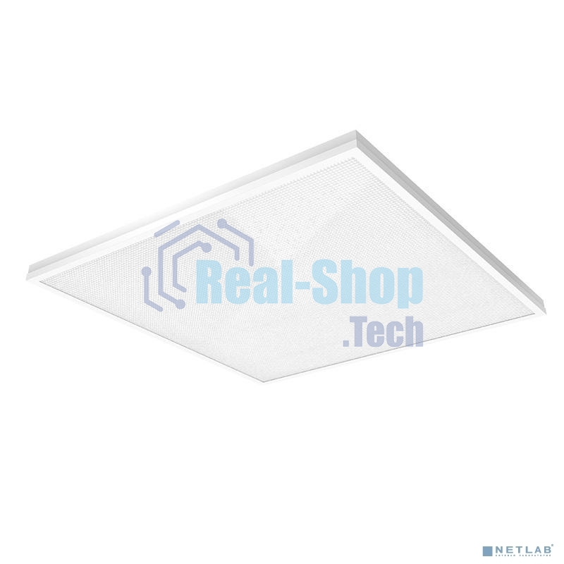 Светильник светодиодный Gauss IP20 595x595x19мм 36W 2950lm 6500K офисный призм. рассеиватель 1/4