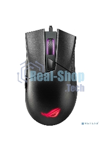 Мышь проводная ASUS ROG Gladius II Core черный, 6200 dpi, USB, кнопки - 6