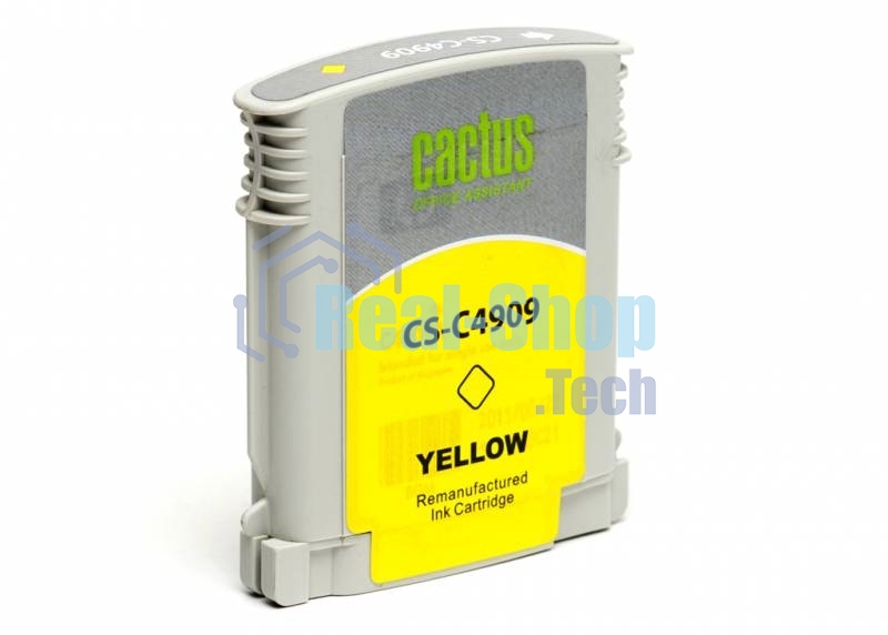 Картридж струйный Cactus CS-C4909 №940 желтый (30 мл) для HP OfficeJet PRO 8000/8500