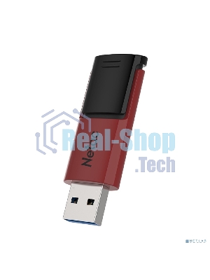 Флешка USB Netac U182 (NT03U182N-032G-32RE), 32Gb, USB 3.0, R/W 70/30, красный/черный