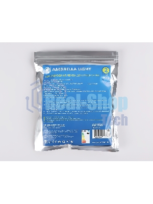 Светодиодная лента Ambrella light GS1703 2835 240Led/ 24W m/ 12V IP20 6500K/ 5000*10*1.2mm (2 конт.)