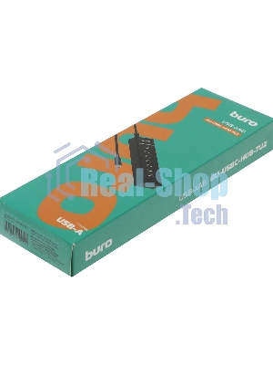 USB-концентратор Buro BPH-C-P107, USB-C, USB 2.0 7 портов, USB