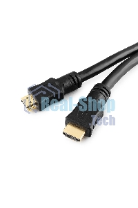 Кабель Cablexpert HDMI CC-HDMI4-20M, 19M/19M, v2.0, медь, позол.разъемы, экран, 20м, черный, пакет