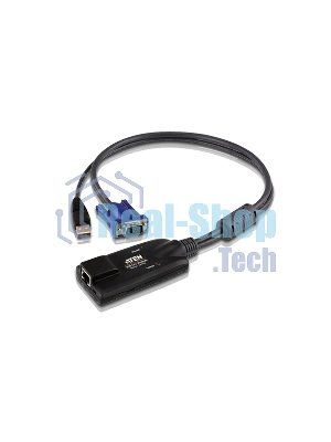 Переключатель ATEN KA7570 Кабель-адаптер KVM USB (Клав+мышь), HDB-15