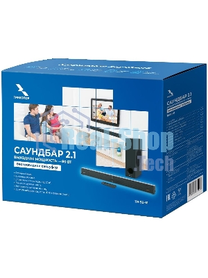 Саундбар Триколор TR-SB-01 2.1 80Вт+40Вт черный