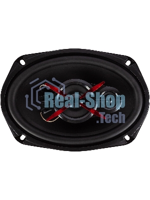 Колонки автомобильные Kicx ST 693 200Вт 92дБ 4Ом 16x24см (6x9дюйм) (ком.:2кол.) коаксиальные четырехполосные