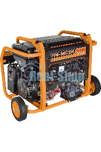 Электрогенератор бензиновый Carver PPG- 8000ЕM, 6.5 кВт, 74 дБ, 89 кг