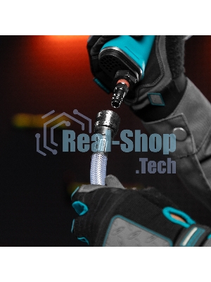 Шланг пневматический Stels ПВХ, 10x16 мм, 18 бар, армированный, прозрач., быстросъем, 3 0м