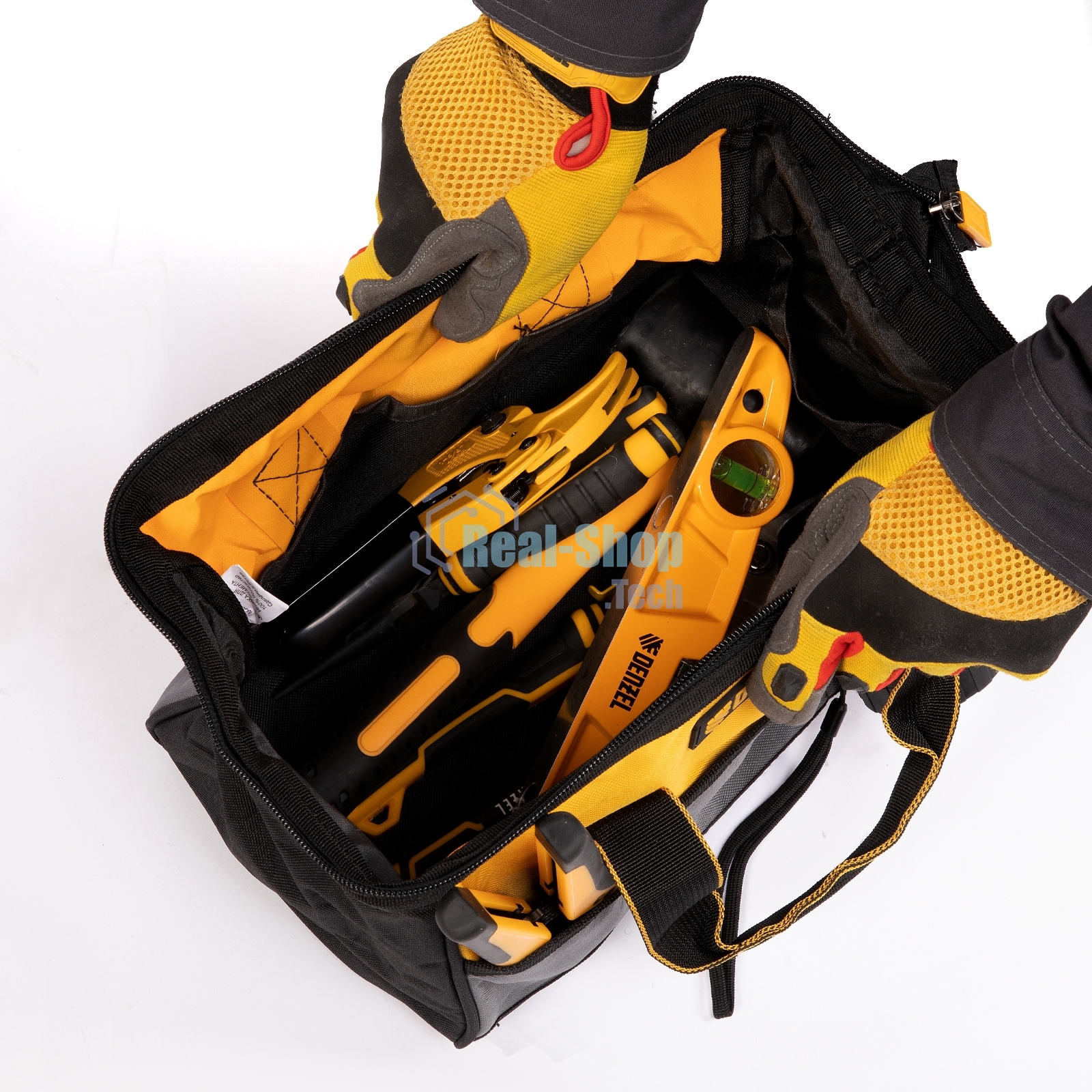 Сумка для инструмента Denzel 305х190х195 мм, 14 карманов