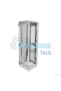 Шкаф телекоммуникационный напольный 42U (600x800) дверь перфорированная 2 шт. (3 места), ШТК-М-42.6.8-44АА