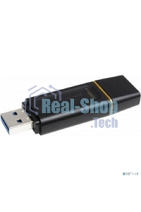 Флешка USB Kingston 128 Gb USB 3.2 Gen1 DataTraveler Exodia (Black + желтый)