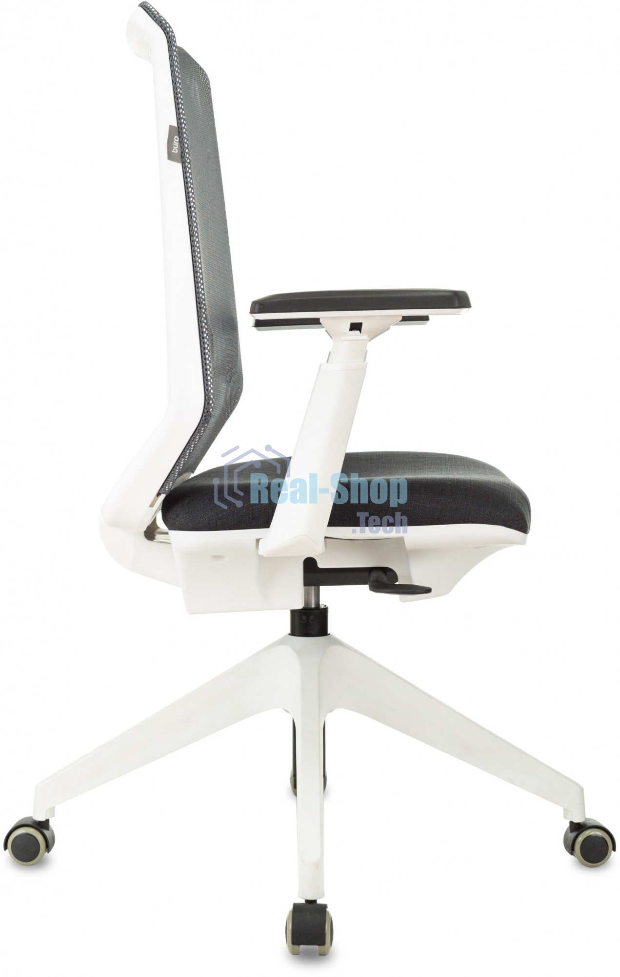 Кресло офисное Бюрократ MC-W611NL серый TW-04 38-417 сетка/ткань, крестов. 4-луч. пластик пластик