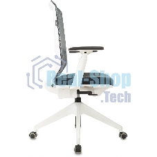 Кресло офисное Бюрократ MC-W611NL серый TW-04 38-417 сетка/ткань, крестов. 4-луч. пластик пластик