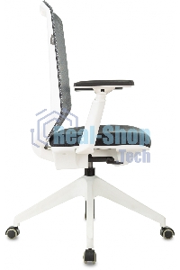 Кресло офисное Бюрократ MC-W611NL серый TW-04 38-417 сетка/ткань, крестов. 4-луч. пластик пластик