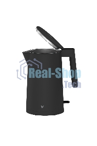 Чайник электрический Viomi Double-layer kettle черный V-MK171A
