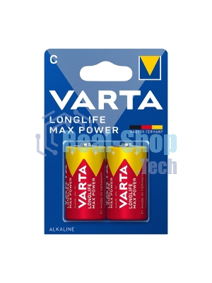Батарейка VARTA LONGLIFE MAX P. C бл. 2