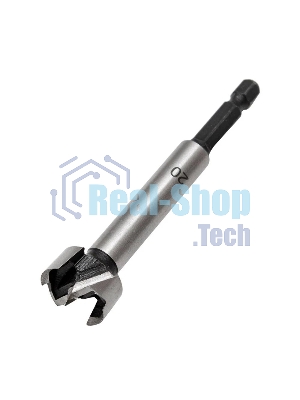 Набор сверл Форстнера (петельных) по дереву Kranz 10-15-20-25-35 х 73мм, 5 шт, цилиндрический хвостовик