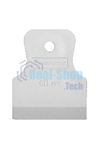 Шпатель Сибртех белая резина, 60 мм